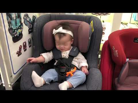 Baby Shermaine trying out the new Daichii car seat
