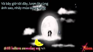 Slow Dancing With The Moon - Dolly Parton (Kara +Vietsub)