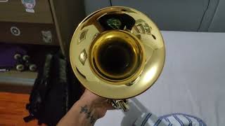 Video thumbnail for Yamaha YTR 1335 New . Made in Japan " Family Instrument " by Angel Nieves Rivas
