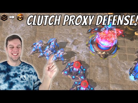 INCREDBILE PROTOSS ALL INS DEFENSE! | MaNa Units only to Grandmaster #2 StarCraft 2