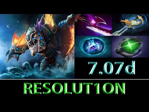 Resolut1on [Slark] Ganking Still Works ► Dota 2 7.07d