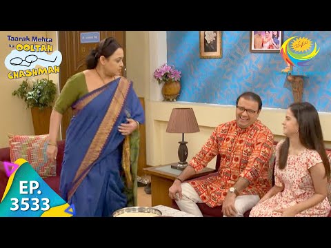 Bhide's Surprise -Taarak Mehta Ka Ooltah Chashmah - Ep 3533 - Full Episode - 10 Aug 2022
