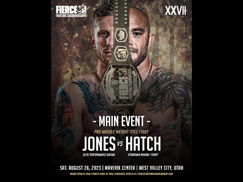 FULL FIERCE FIGHT | MIKE JONES VS. JAROME HATCH
