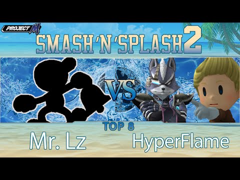 Mr. Lz (G&W) vs. HyperFlame (Lucas, Wolf) - Smash'N'Splash 2 Singles Loser's Top 8