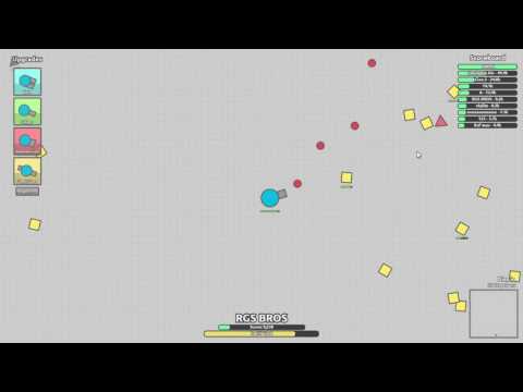 EPIC DOMINATION WITH BASIC TANK | Diep io