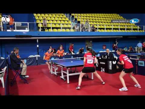 EYC 2016: Cadet Girls Team Netherlands - Bulgaria