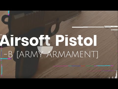 Airsoft - Review of Pistol R-28B [ArmyArmament]