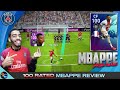 MBAPPE 100 Rated Review 🔥 this card is insanely Good 😱 Pes 2021 Mobile