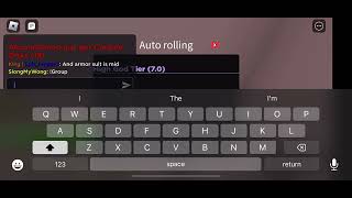 Showcasing auto-roll in Ultra Unfair [Roblox]