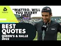 Berrettini's Marriage Proposal; Hurkacz's Return Roulette | Best Tennis Quotes: Halle & Queen's 2022