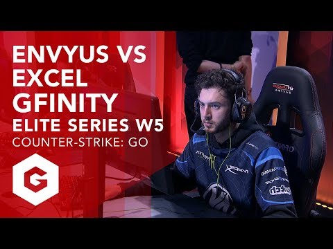 CSGO: ENVYUS VS EXCEL FULL MATCH (G2W5 - GFINITY ELITE SERIES SEASON 1)