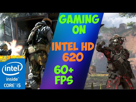 Can you GAME on intel HD 620 Graphics - PUBG GTA V & More Benchmarks