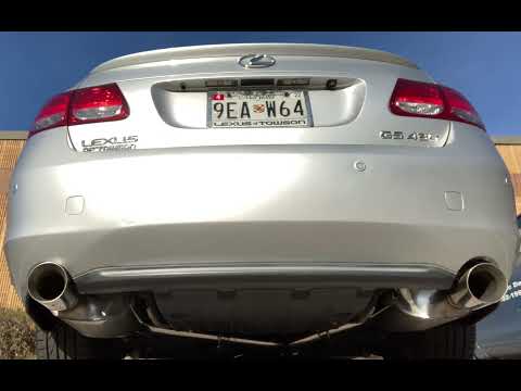 2006 Lexus GS430 - Invidia Midpipe and Rev9Power 4"