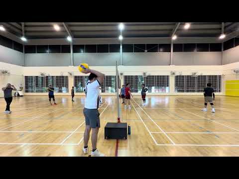 CF Volleyball Game - Evergreen Sec School - 21 Feb 2026 - Warm Up Game