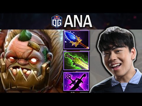 OG.ANA PUDGE WITH ETHEREAL BLADE AND SANGE & KAYA - DOTA 2 GAMEPLAY