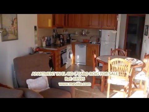 Ref: CR595 - APARTMENT IN EL CID I, CABO ROIG FOR SALE
