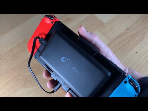 Power Bank for Nintendo Switch Charger 10KmAh External Portable Battery Pack unboxing + instructions
