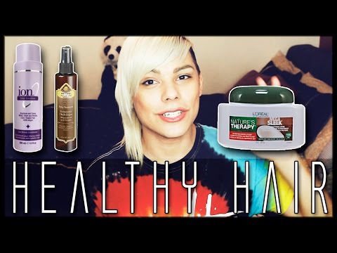 How To: Healthy Bleached/Processed Hair | My Daily Hair Routine