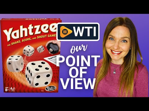 Hasbro Gaming Yahtzee - WTI product video review