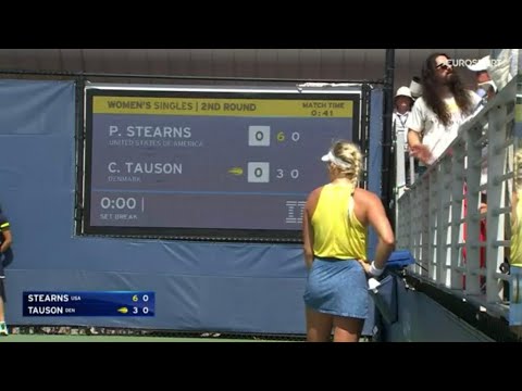 Peyton Stearns destroys Clara Tauson 🇩🇰 Tennis Coverage US Open