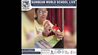 Sunbeam World School Student Explains About Flower Parts 🌸