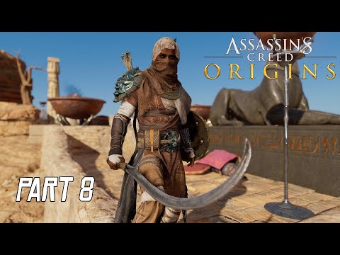 Assassins Creed Origins Gameplay No Commentary Part 8 (HD Ultra Graphics) PC Gameplay