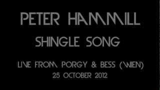 Peter Hammill - Shingle Song - Live from Porgy & Bess Wien - 25/10/2012 (HD Video)