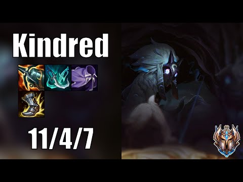 Kindred vs Lillia JUNGLE - Patch 12.8 euw1 CHALLENGER