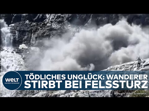 FELSSTURZ IN KANADA: Lawine reißt Wanderer an beliebten Wasserfällen in den Tod!