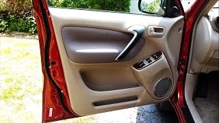 How to Remove a Door Panel in a Toyota RAV4  (2001 to 2005)