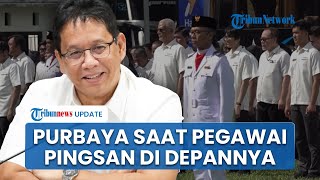Respons Purbaya saat Anak Buah Pingsan di Depan Mata di Tengah di Kantor Kementerian Keuangan