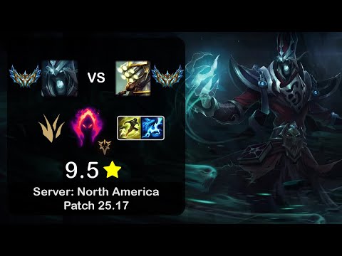 Karthus Jungle vs Master Yi - NA Challenger - Patch 25.17