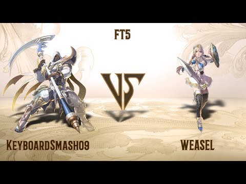 KeyboardSmash09 (Zasalamel) VS WEASEL (Sophitia) - FT5 (26.02.2019)