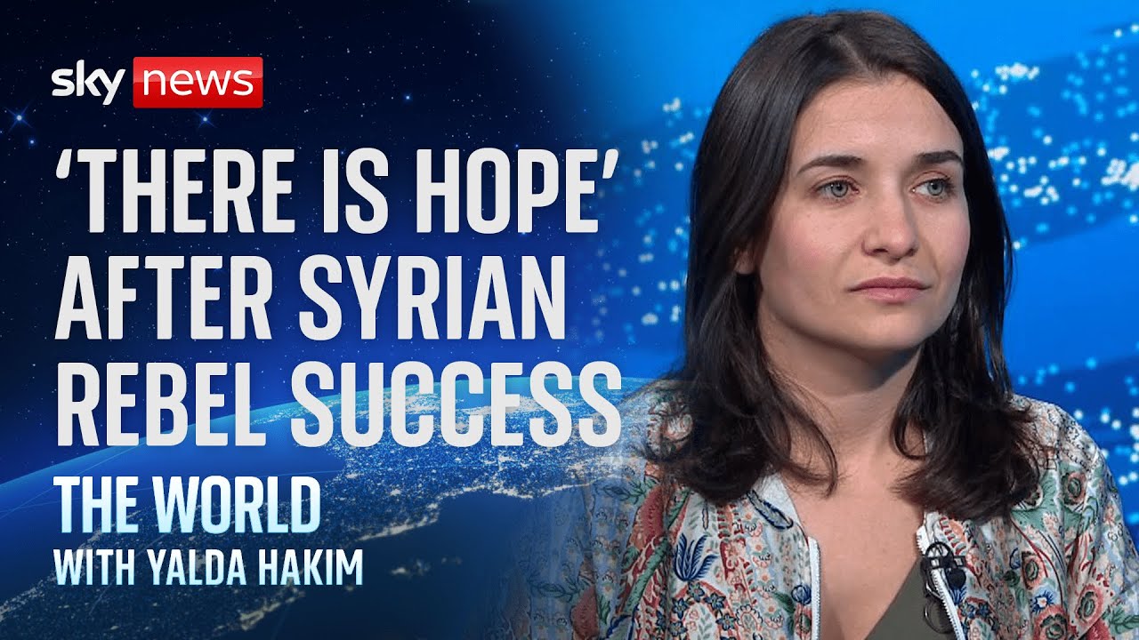 'There is hope': Syrian journalist and filmmaker Waad al Kateab new violence in Syria