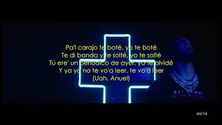 Anuel AA - Te Bote RHLM Version (Remix 2) - 2019 - Letra/Lyrics