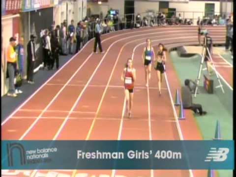 Girls 400m Freshman Heat 2 - New Balance Indoor Nationals 2011