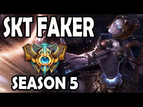 SKT T1 Faker Orianna vs Xerath MID Ranked Challenger Korea