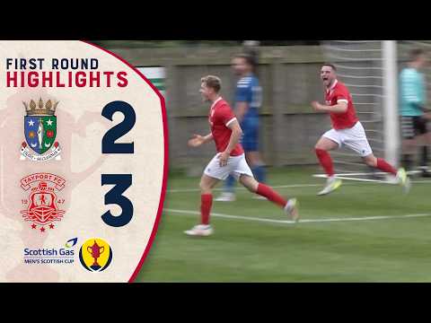 Tayport Reach First Ever Second Round! | Coldstream 2-3 Tayport | Scottish Gas Men's Scottish Cup