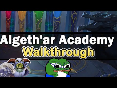 Algeth'ar Academy Mythic+ Tank Walkthrough/Commentary (Dragonflight beta)