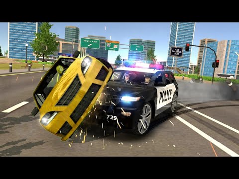 Extreme Police Car Driving - Escape The Cops - Police Car Driving Simulator | Android Gameplay