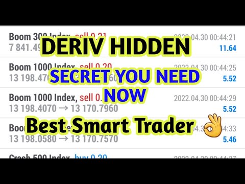 HOW TO GROW EVEN $5 ACCOUNT || DERIV HIDDEN SECRET SMART TRADER