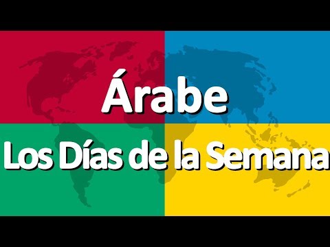 Aprender árabe parte 1 | Los Días de la Semana