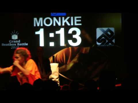 Grand Beatbox Battle 2012 - Eliminations - Monkie