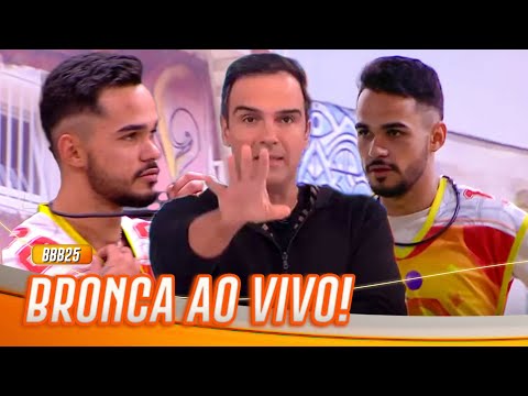 TADEU DÁ BRONCA AO VIVO E ELIMINA JOÃO PEDRO E JOÃO GABRIEL DA PROVA DO LÍDER 😱 | BBB 25