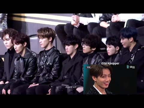 181214 SEVENTEEN react to BTS Mama in Hong Kong