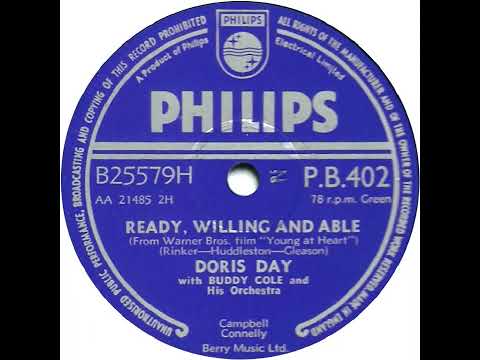 UK New Entry 1955 (43) Doris Day - Ready, Willing And Able