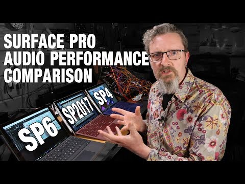 Surface Pro Audio Performance Comparison - SP6 - SP2017 - SP4