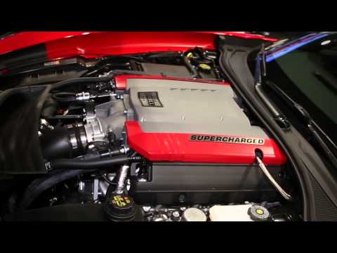 NEW - Edelbrock E-Force Supercharger for C7 Corvette - SEMA 2013