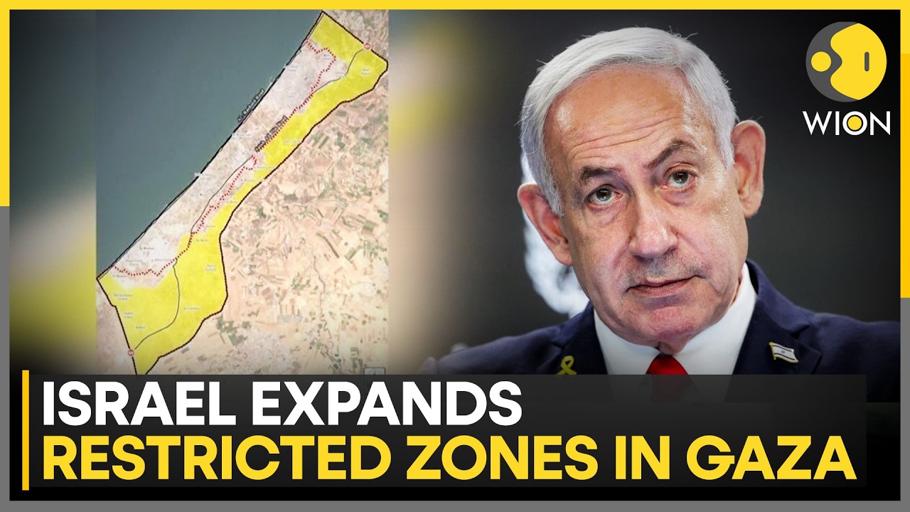 Israel-Gaza War: Israel Expands Restricted Zones In Gaza Strip | WION News