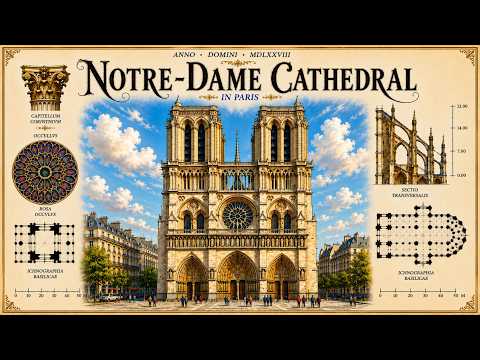 What Nobody Ever Told You About Notre Dame Cathedral | Fall Asleep to Architecture | No Adverts